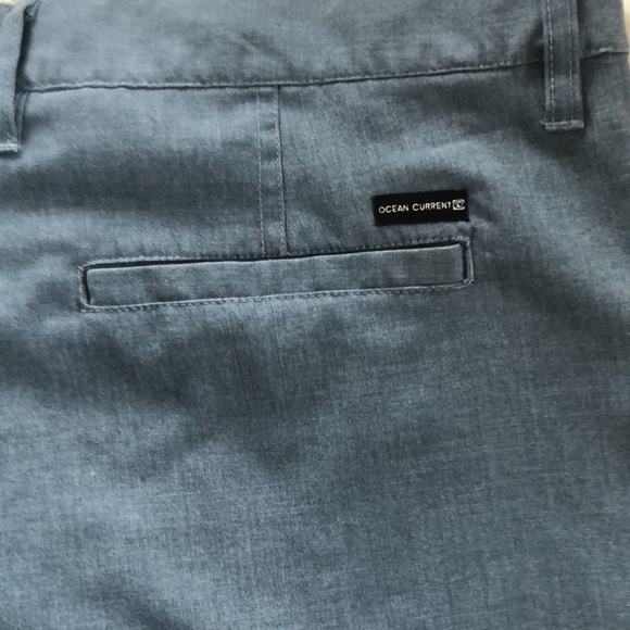 Light blue Ocean Current mens shorts - Picture 3 of 3